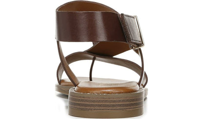 Franco Sarto Franco Glenni Sandal Dark Brown Leather