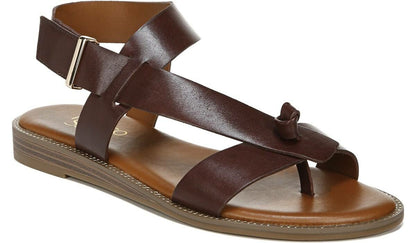 Franco Sarto Franco Glenni Sandal Dark Brown Leather