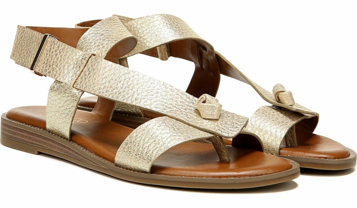 Franco Sarto Franco Glenni Sandal Gold Metallic