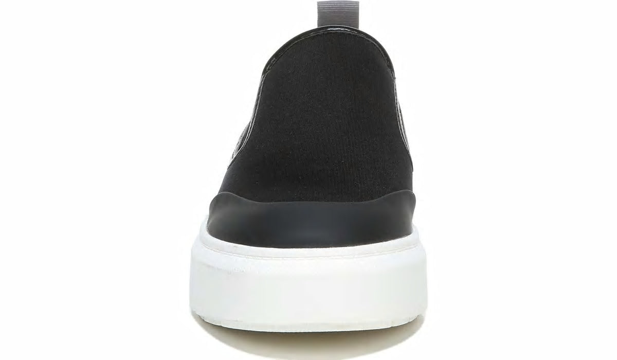 Franco Sarto Franco Lazer Platform Slip On Sneaker Black Fabric