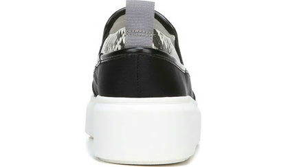 Franco Sarto Franco Lazer Platform Slip On Sneaker Black Fabric