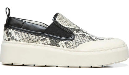 Franco Sarto Franco Lazer Platform Slip On Sneaker Roccia Faux Leather