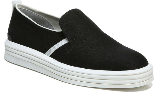 Franco Sarto Franco Maldives Slip On Sneaker Black Canvas