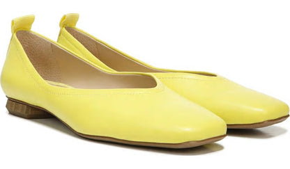Franco Sarto Franco Ailee Flat Yellow Leather