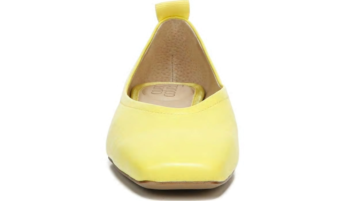 Franco Sarto Franco Ailee Flat Yellow Leather