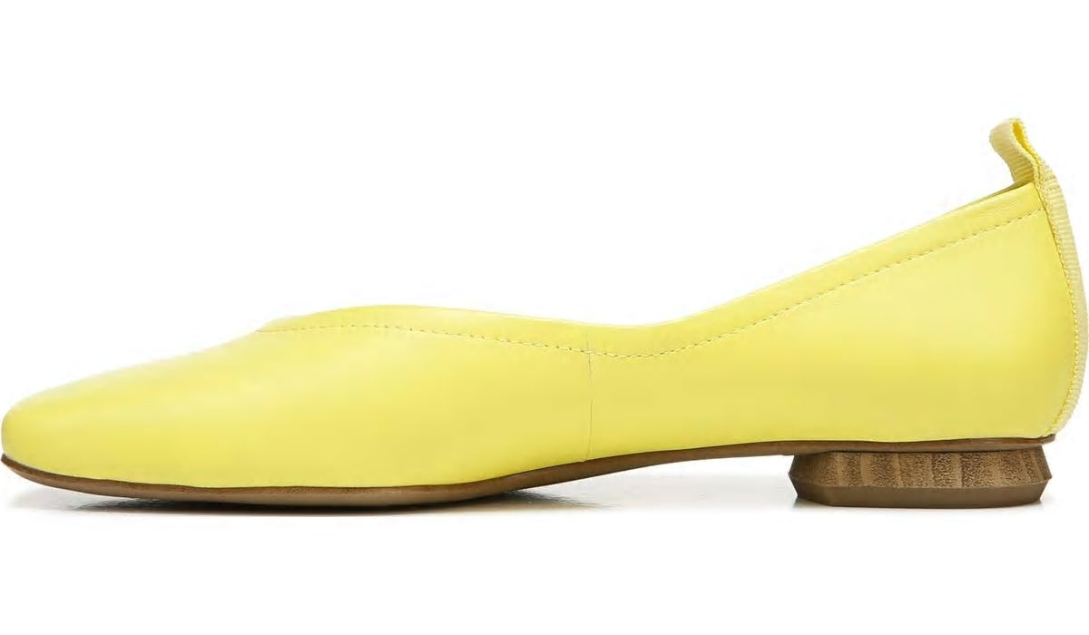 Franco Sarto Franco Ailee Flat Yellow Leather