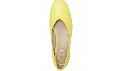 Franco Sarto Franco Ailee Flat Yellow Leather