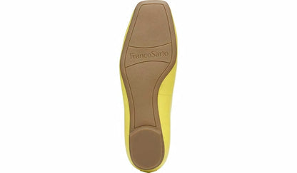 Franco Sarto Franco Ailee Flat Yellow Leather