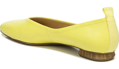 Franco Sarto Franco Ailee Flat Yellow Leather