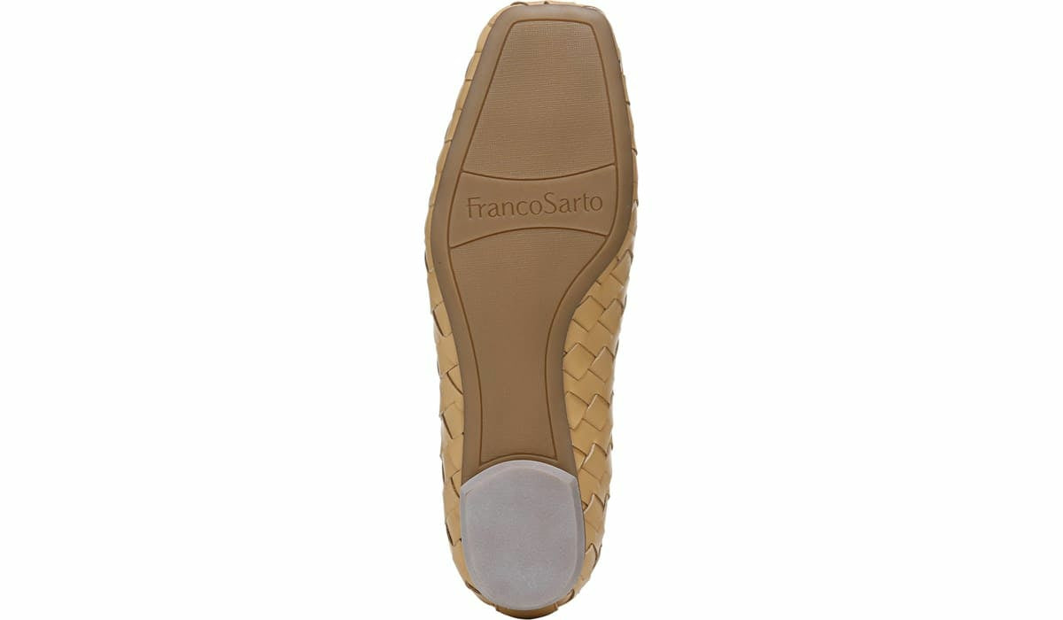 Franco Sarto Franco Ailee 4 Flat Camel Washed Faux Leather