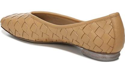 Franco Sarto Franco Ailee 4 Flat Camel Washed Faux Leather