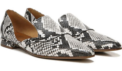 Franco Sarto Franco Artisan Loafer Alabaster Snake Faux Leather