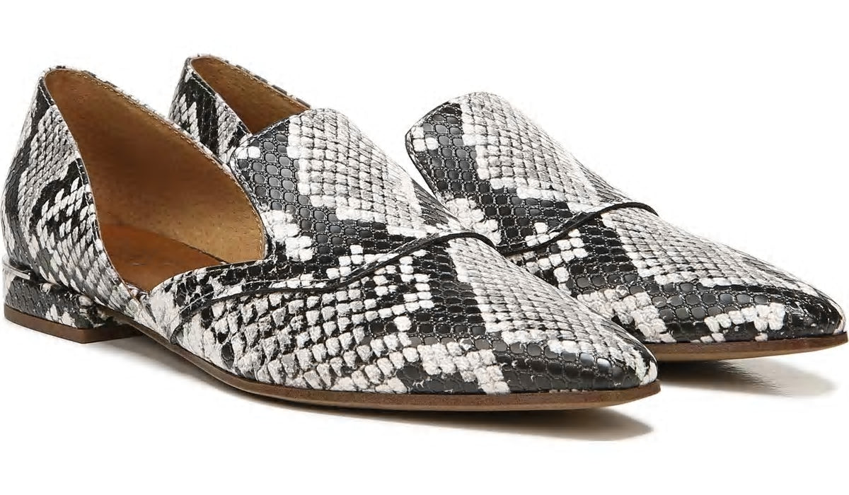 Franco Sarto Franco Artisan Loafer Alabaster Snake Faux Leather