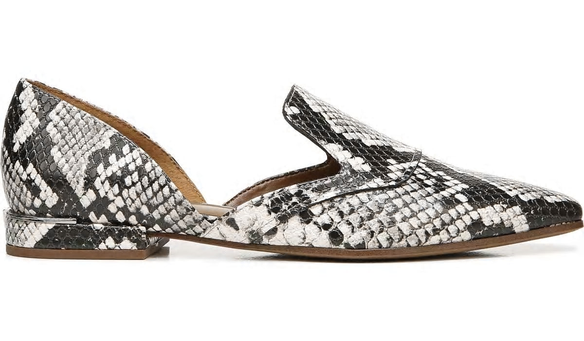 Franco Sarto Franco Artisan Loafer Alabaster Snake Faux Leather