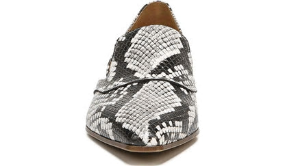 Franco Sarto Franco Artisan Loafer Alabaster Snake Faux Leather