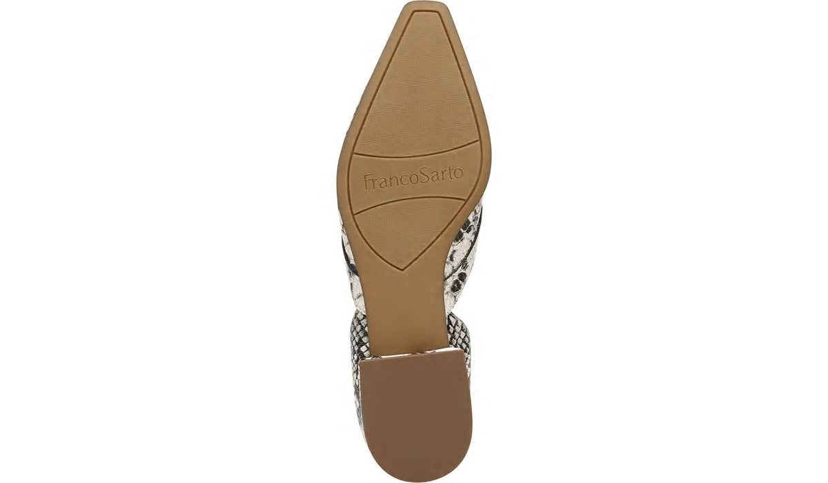Franco Sarto Franco Artisan Loafer Alabaster Snake Faux Leather