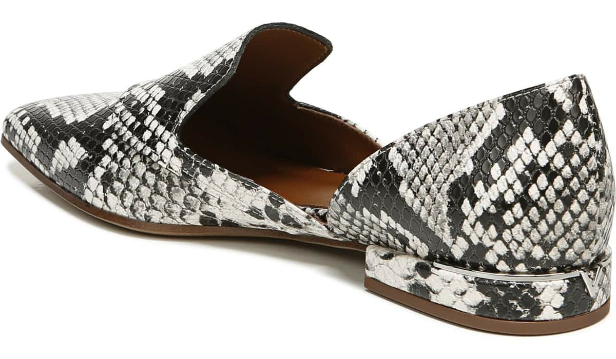 Franco Sarto Franco Artisan Loafer Alabaster Snake Faux Leather