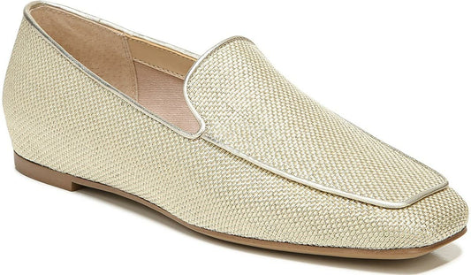 Franco Sarto Franco Averly 2 Loafer Pale Gold Raffia