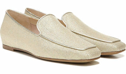 Franco Sarto Franco Averly 2 Loafer Pale Gold Raffia