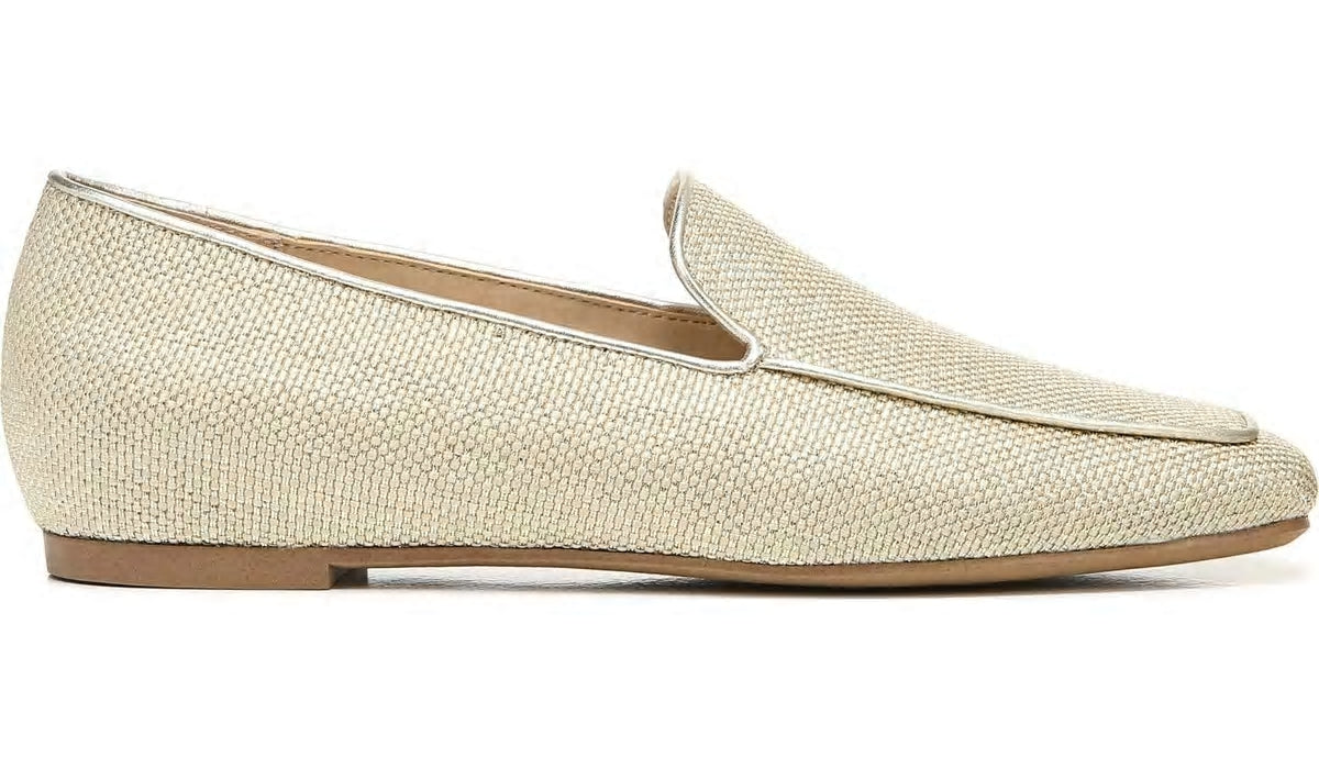 Franco Sarto Franco Averly 2 Loafer Pale Gold Raffia