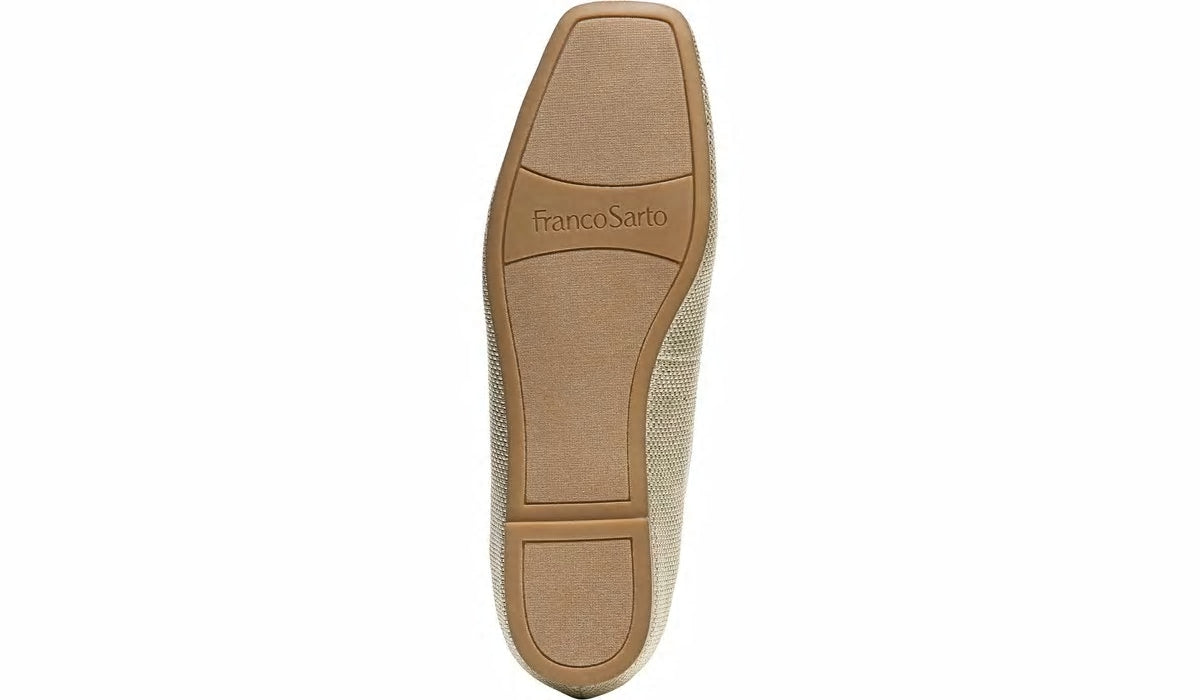 Franco Sarto Franco Averly 2 Loafer Pale Gold Raffia