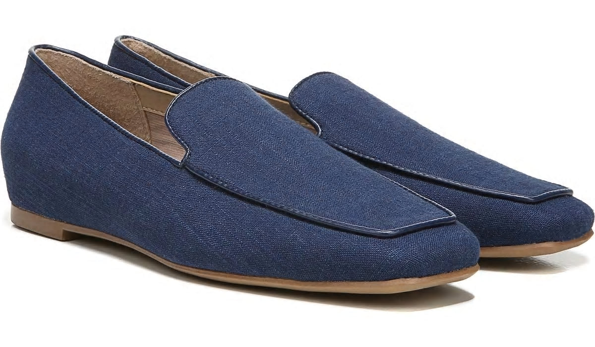 Franco Sarto Franco Averly 2 Loafer Navy Linen