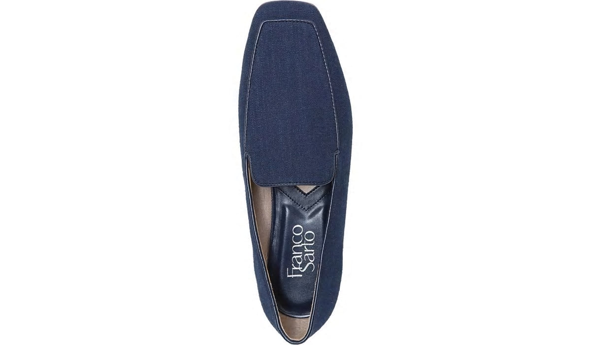 Franco Sarto Franco Averly 2 Loafer Navy Linen