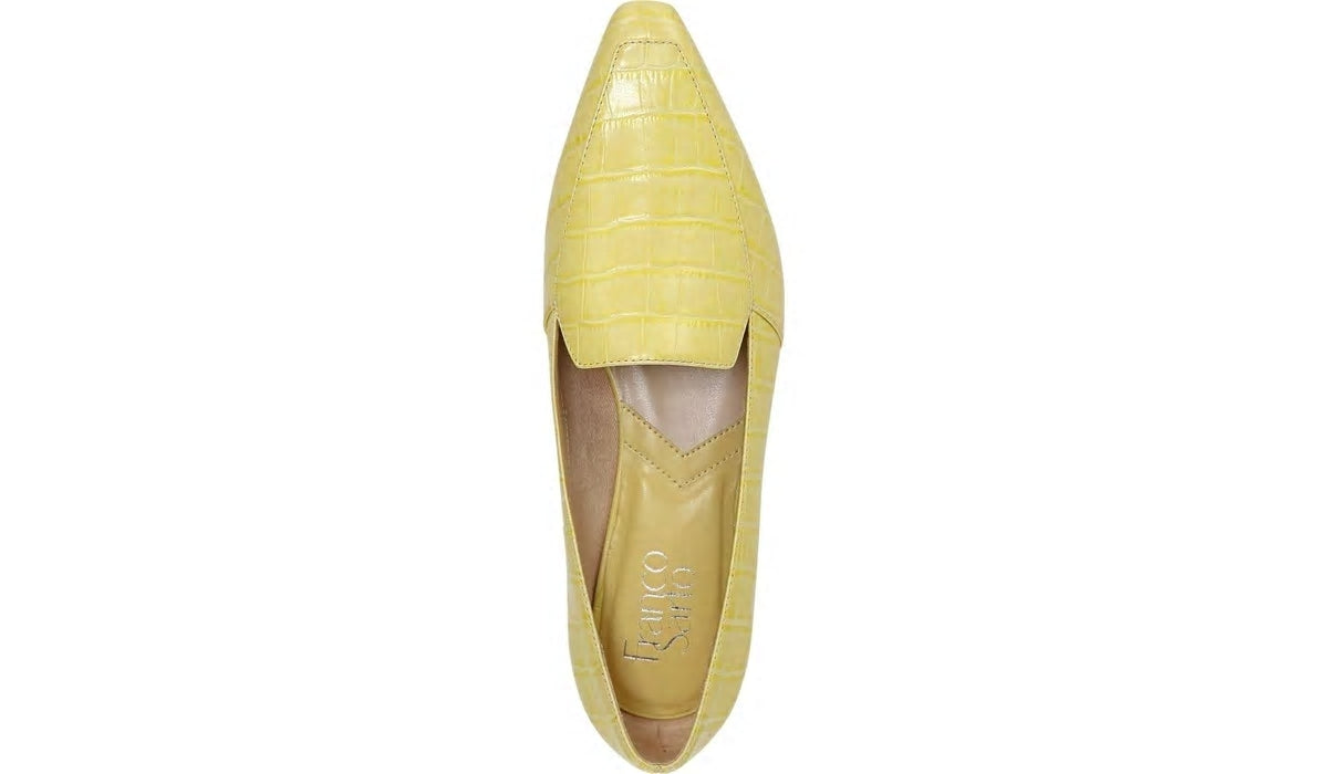 Franco Sarto Franco Balica Loafer Light Yellow Leather