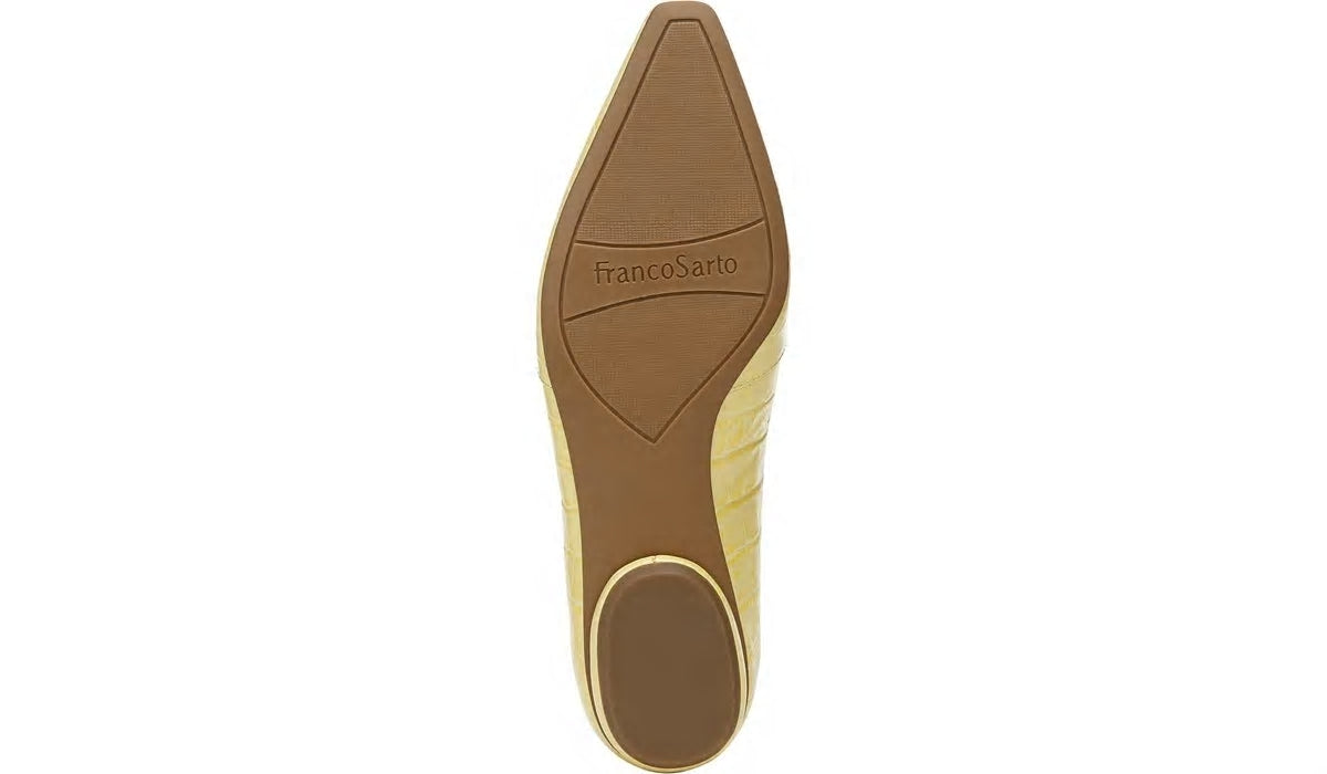 Franco Sarto Franco Balica Loafer Light Yellow Leather