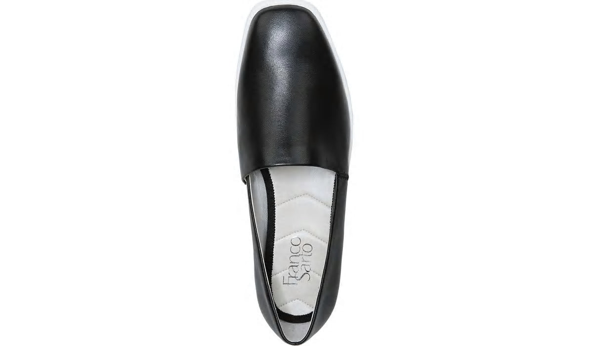 Franco Sarto Franco Bonza Slip On Black Leather
