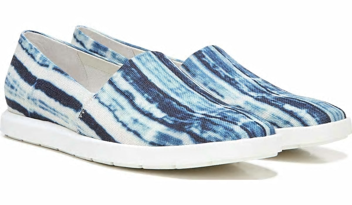 Franco Sarto Franco Bonza Slip On Blue Canvas
