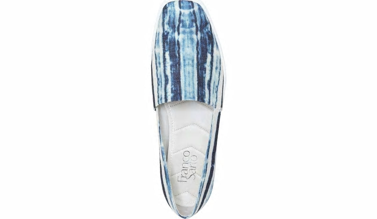 Franco Sarto Franco Bonza Slip On Blue Canvas