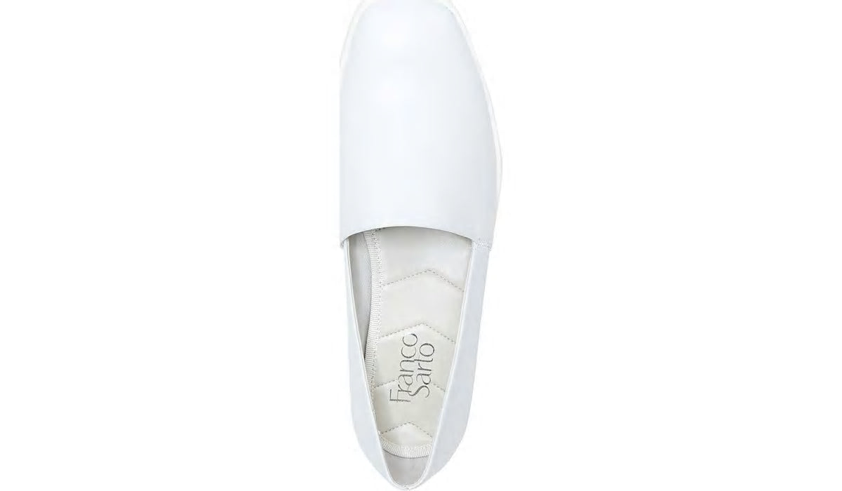 Franco Sarto Franco Bonza Slip On White Leather