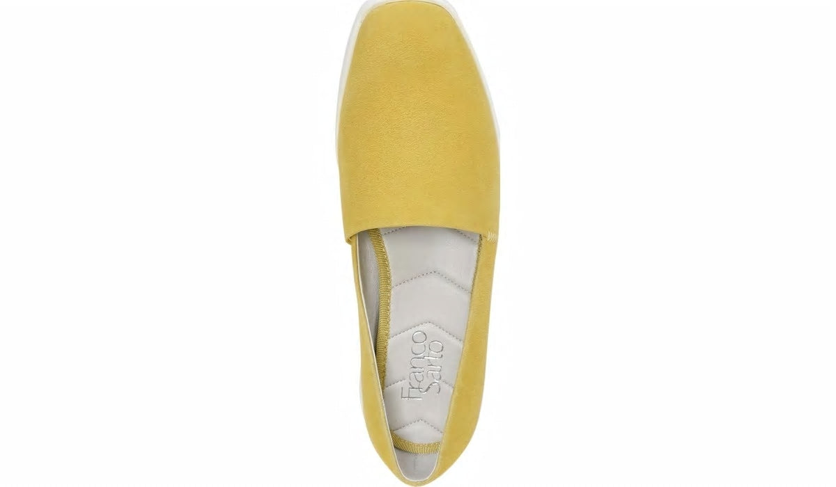 Franco Sarto Franco Bonza Slip On Bright Yellow Suede