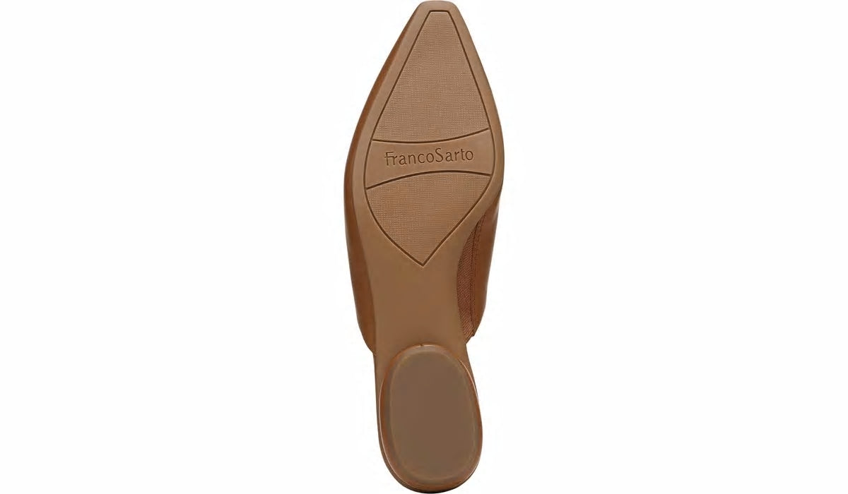Franco Sarto Franco Bridget 2 Mule Cognac Leather