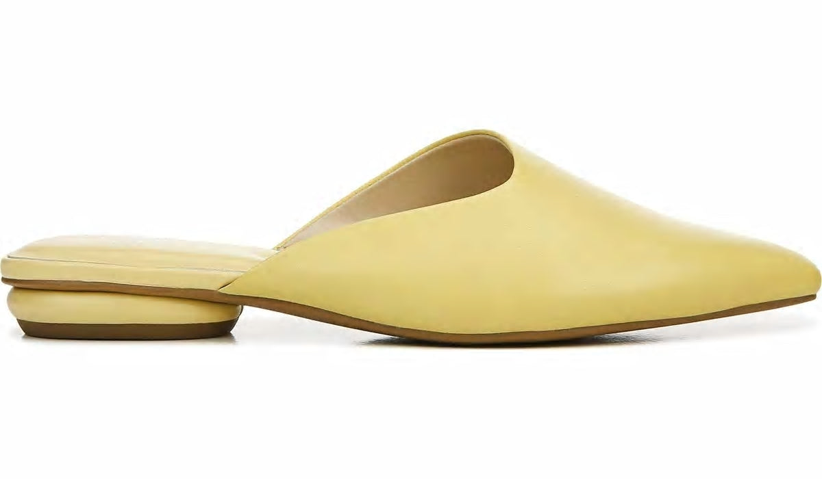 Franco Sarto Franco Bridget 2 Mule Light Yellow Leather