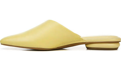 Franco Sarto Franco Bridget 2 Mule Light Yellow Leather