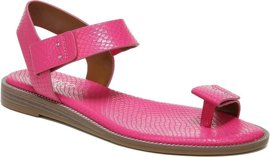 Franco Sarto Franco Geranio Sandal Fushcia Snake Faux Leather