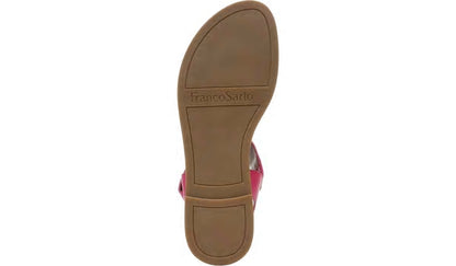 Franco Sarto Franco Geranio Sandal Fushcia Snake Faux Leather