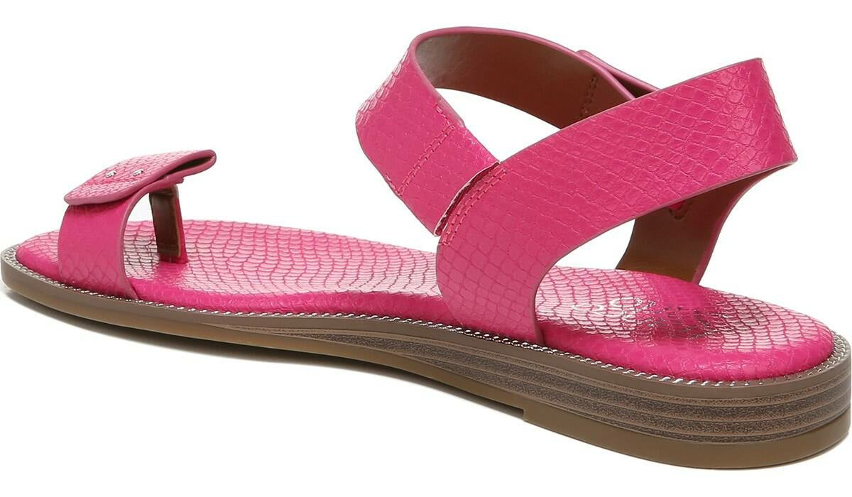 Franco Sarto Franco Geranio Sandal Fushcia Snake Faux Leather