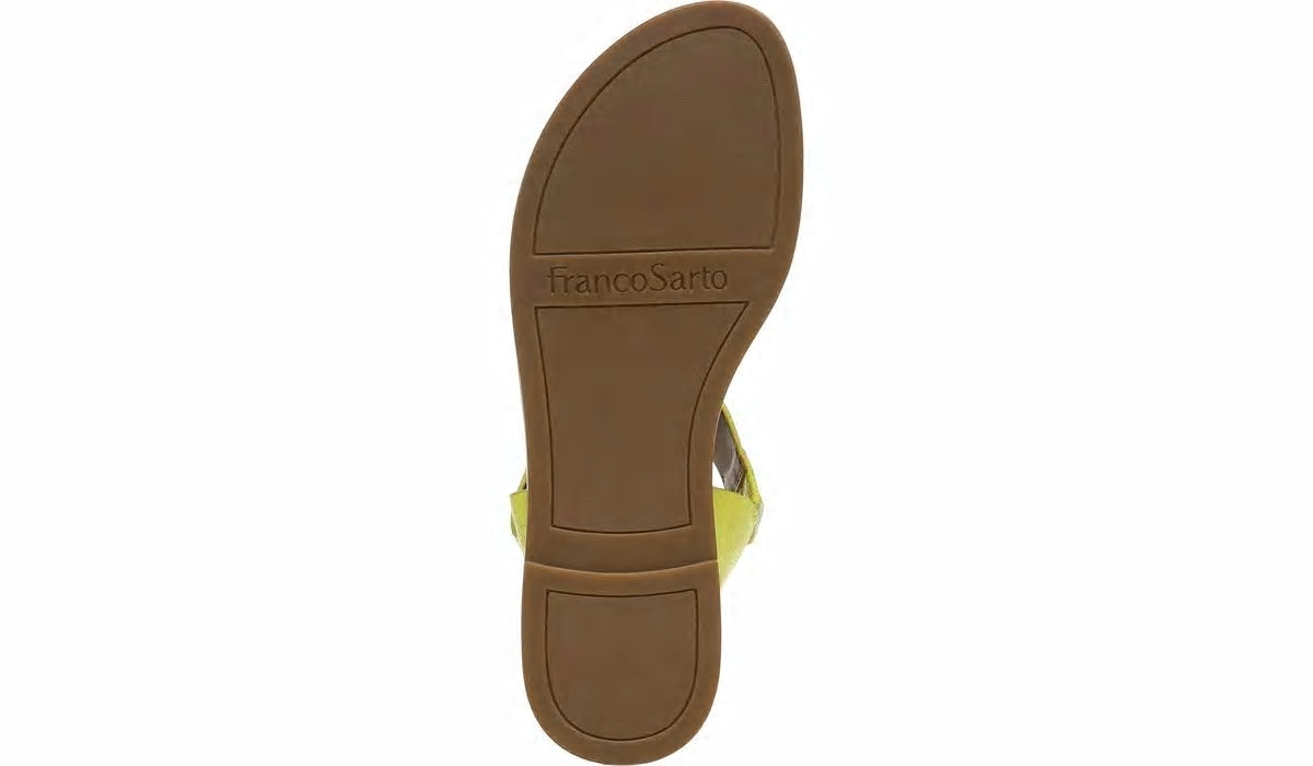 Franco Sarto Franco Geranio Sandal Limeade Snake Faux Leather
