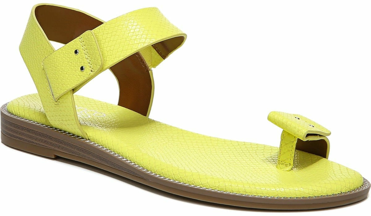 Franco Sarto Franco Geranio Sandal Limeade Snake Faux Leather