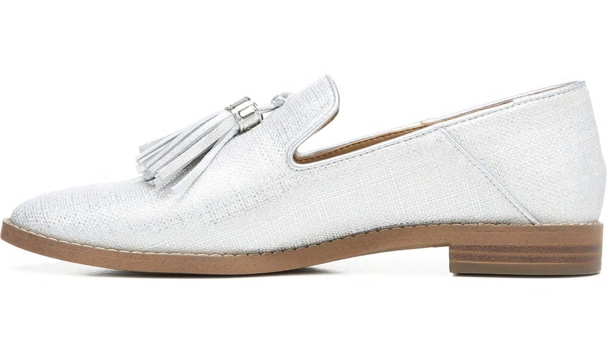 Franco Sarto Franco Hadden 2 Loafer Silver Fabric