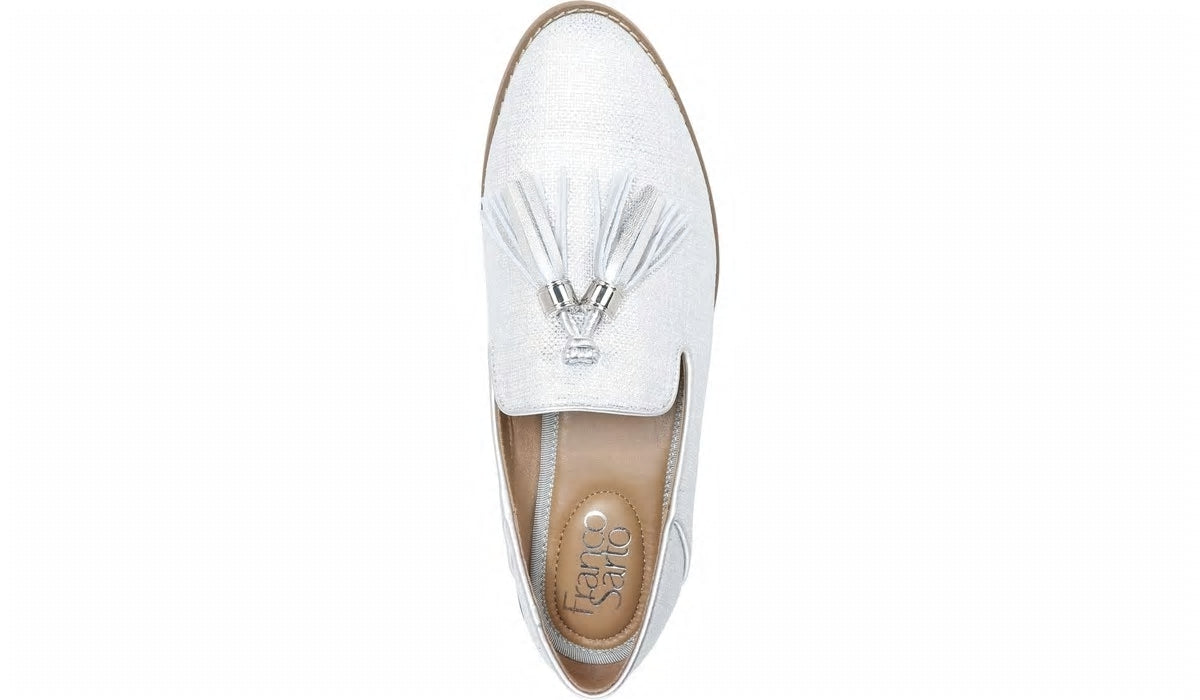 Franco Sarto Franco Hadden 2 Loafer Silver Fabric