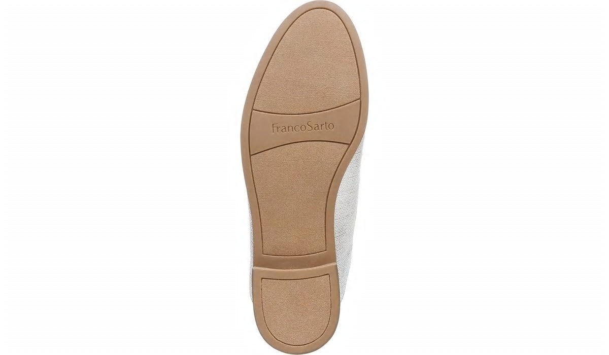 Franco Sarto Franco Hadden 2 Loafer Silver Fabric