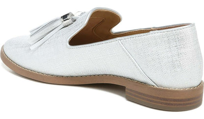 Franco Sarto Franco Hadden 2 Loafer Silver Fabric