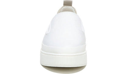 Franco Sarto Franco Homer 4 Platform Slip On Sneaker White Fabric