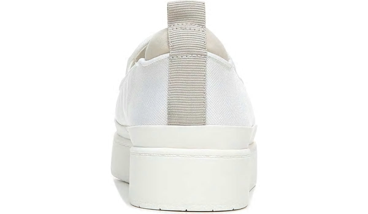 Franco Sarto Franco Homer 4 Platform Slip On Sneaker White Fabric