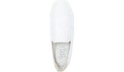 Franco Sarto Franco Homer 4 Platform Slip On Sneaker White Fabric