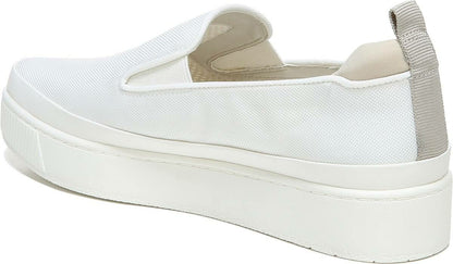 Franco Sarto Franco Homer 4 Platform Slip On Sneaker White Fabric
